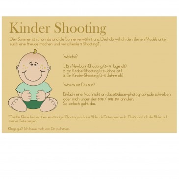 Kinder Shooting.